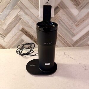Ember Black Travel Mug